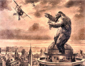 Drawing from King Kong 1933